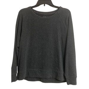 L.L. Bean M/P Gray Outdoor Soft Cotton Winter Pullover‎ Sweatshirt